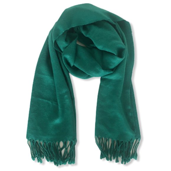 H&M Accessories - 3/$30 H&M Big Green Scarf with Fringe